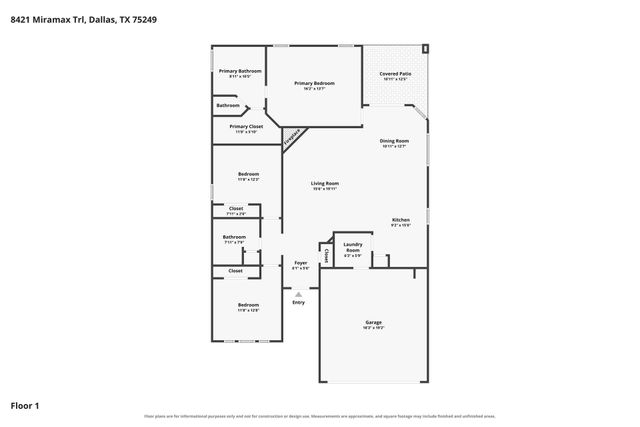 8421 Miramax Trail, Dallas, TX 75249