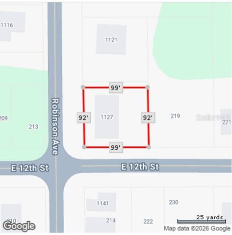 1127 ROBINSON AVENUE, Apopka, FL 32703