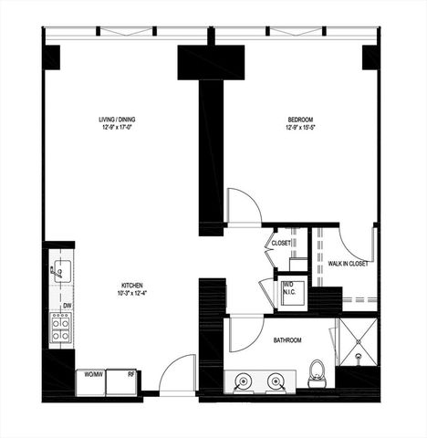 110 Stuart St 17D, Boston, MA 02116