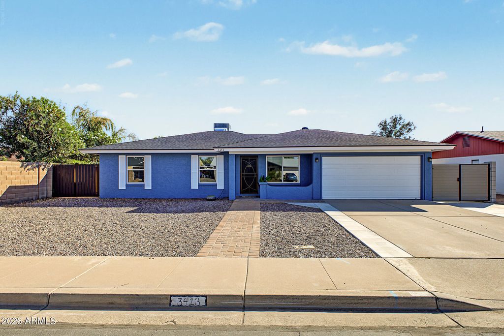 3413 E CAROL Avenue, Mesa, AZ 85204 — exterior