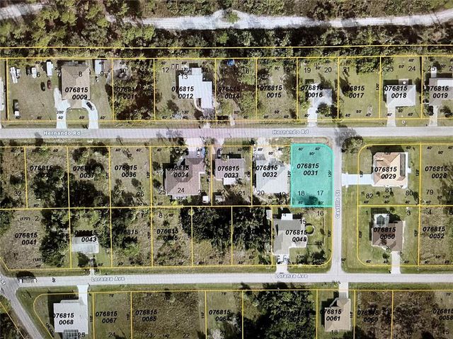 LOT 17&18 HERNANDO ROAD, North Port, FL 34287