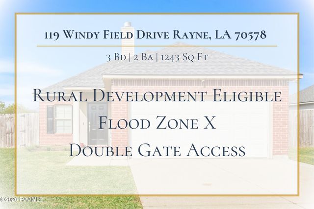119 Windy Field Drive, Rayne, LA 70578