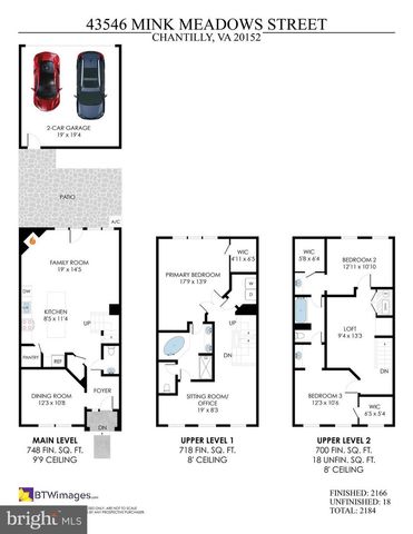 43546 MINK MEADOWS ST, Chantilly, VA 20152