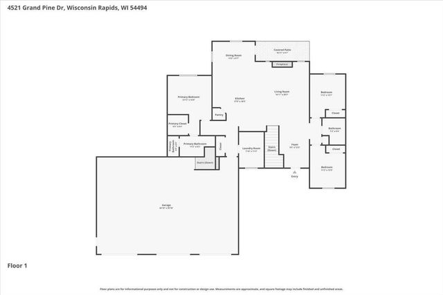 4521 GRAND PINE DRIVE, Wisconsin Rapids, WI 54494