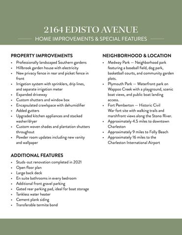2164 Edisto Avenue, Charleston, SC 29412