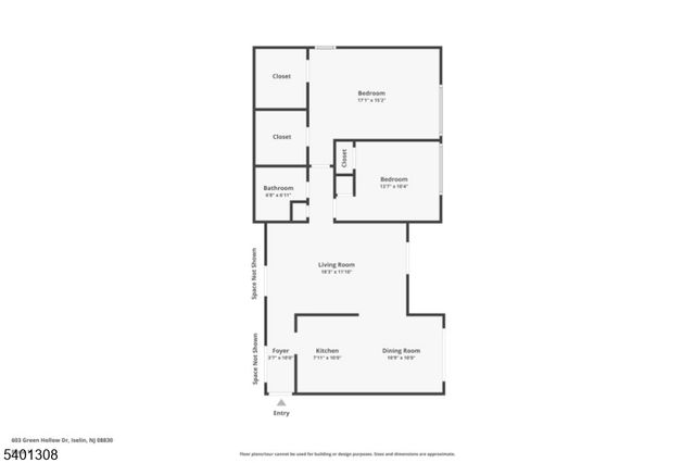 603 Green Hollow Dr 603, Woodbridge Twp., NJ 08830