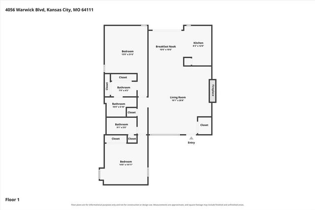 4056 Warwick Boulevard 3, Kansas City, MO 64111