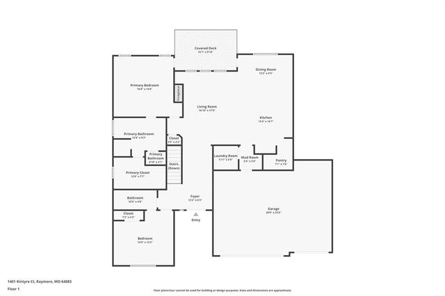 1401 Kintyre Court, Raymore, MO 64083