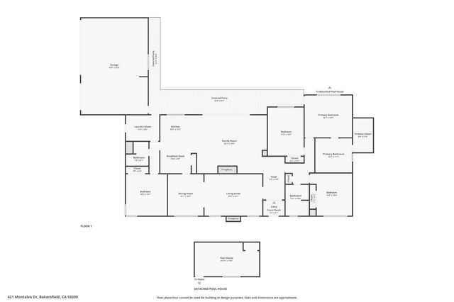 421 Montalvo Drive, Bakersfield, CA 93309