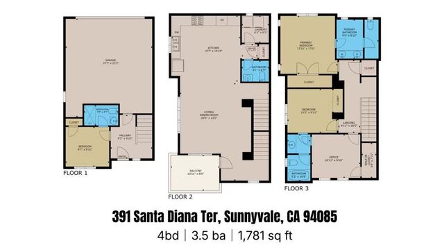 391 Santa Diana Terrace, Sunnyvale, CA 94085