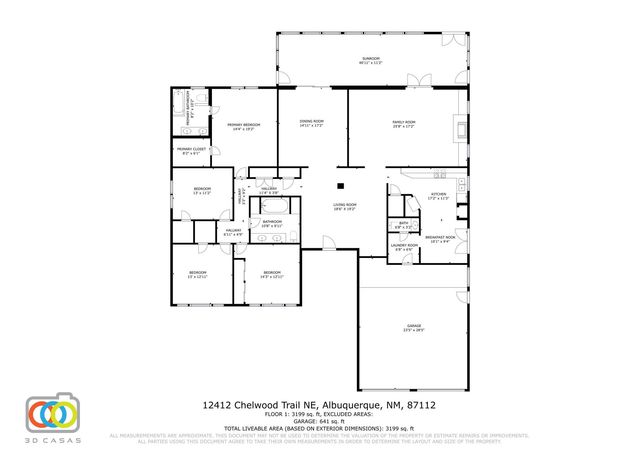 12412 CHELWOOD Trail NE, Albuquerque, NM 87112