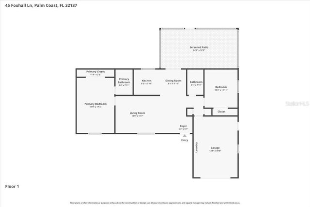 45 FOXHALL LANE, Palm Coast, FL 32137