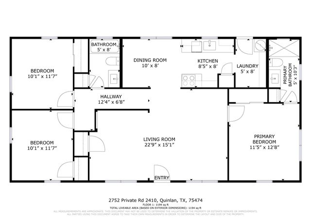 2752 Private Road 2410, Quinlan, TX 75474