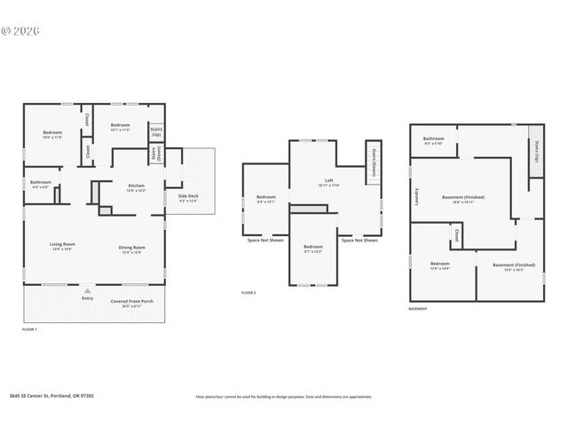 3645 Se CENTER St, Portland, OR 97202