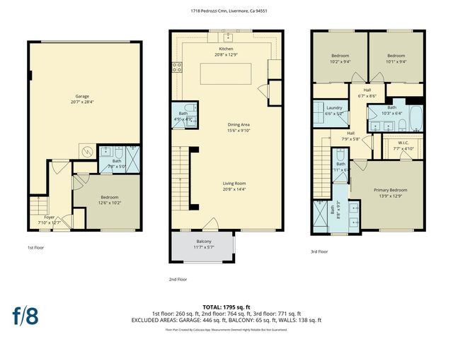 1718 Pedrozzi Cmn, Livermore, CA 94551