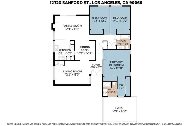 12720 Sanford Street, Los Angeles, CA 90066