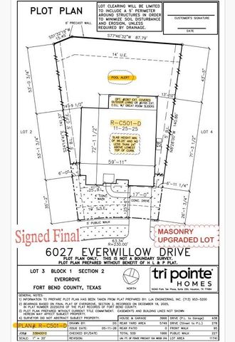 6027 Everwillow Drive, Richmond, TX 77406