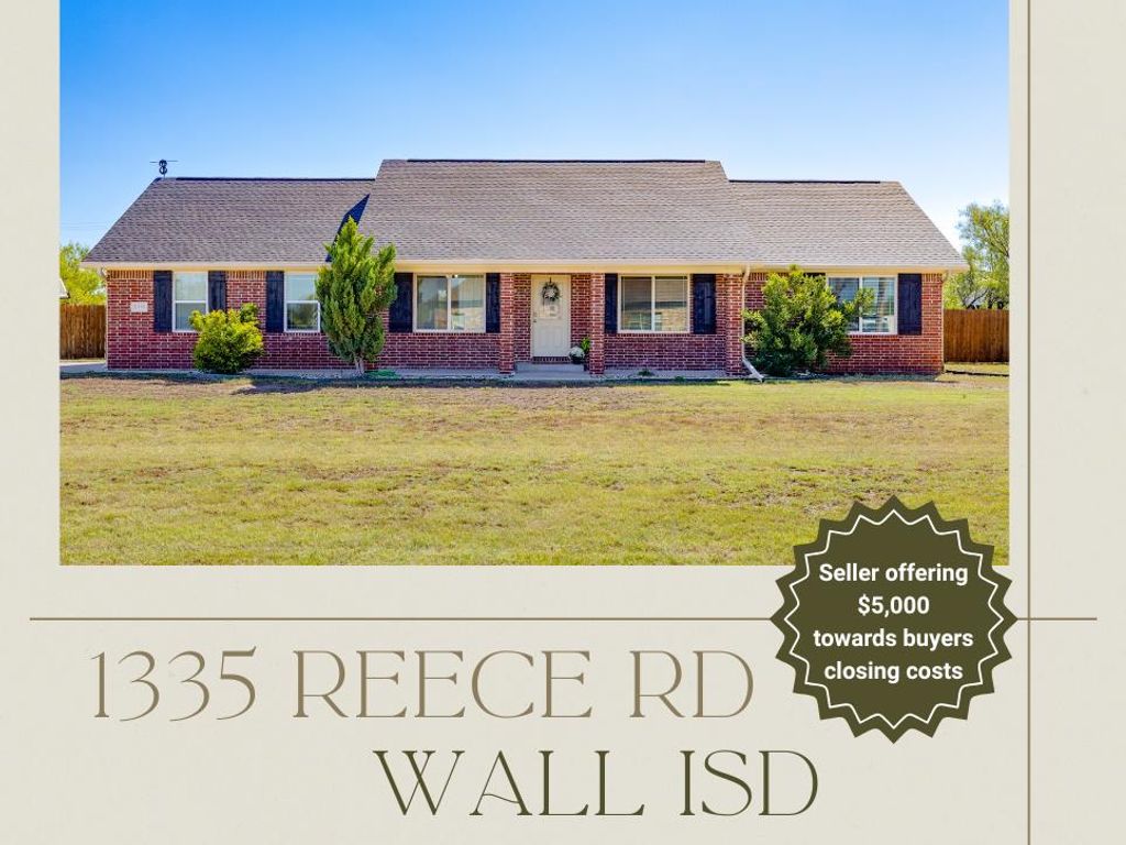 Image 1 of property listing at 1335 Reece Rd, San Angelo, TX 76904