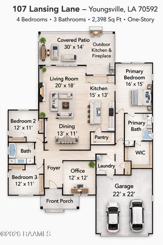 107 Lansing Lane, Youngsville, LA 70592