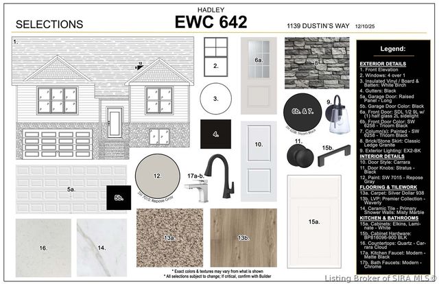 1139 - LOT 642 Dustin's Way, Jeffersonville, IN 47130
