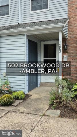502 BROOKWOOD DR, Ambler, PA 19002