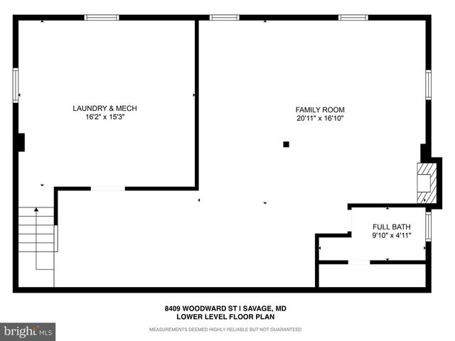 8409 WOODWARD ST, Savage, MD 20763
