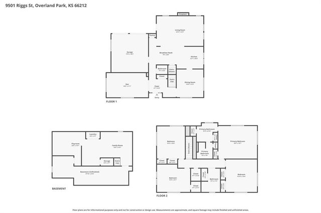 9501 Riggs Street, Overland Park, KS 66212