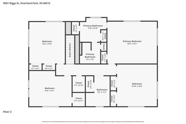 9501 Riggs Street, Overland Park, KS 66212