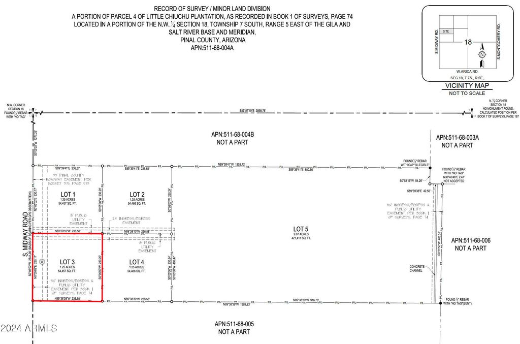 Lot 3 S MIDWAY(EAST) Road 3, Casa Grande, AZ 85193 — photo 3