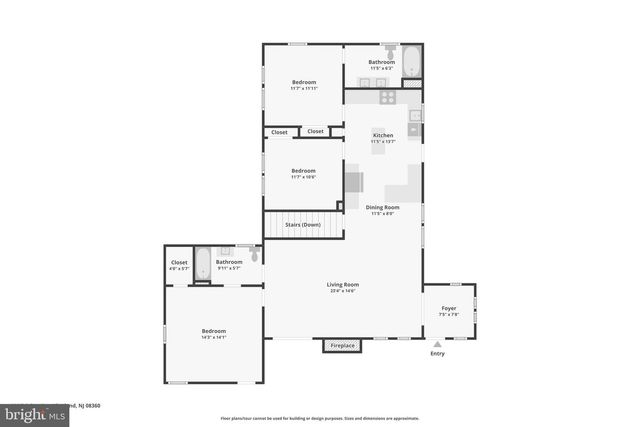 144 E ARBOR AVE, Vineland, NJ 08360