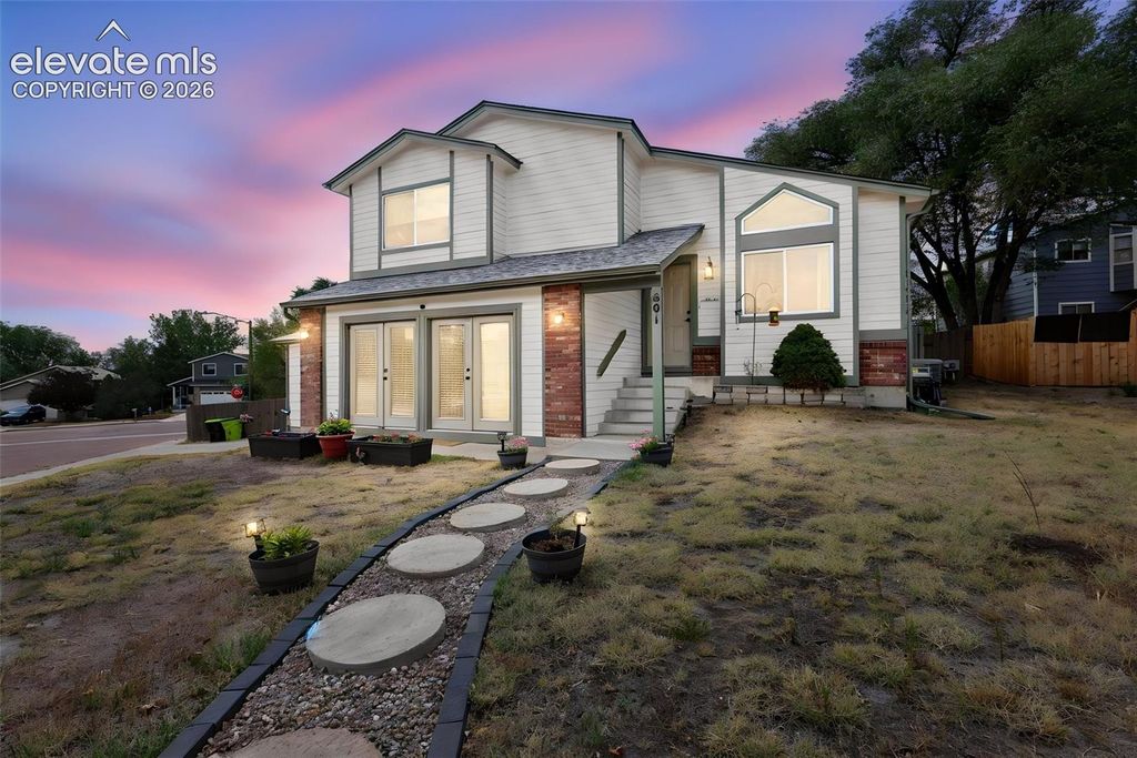 601 Rye Ridge Road, Fountain, CO 80817 — exterior