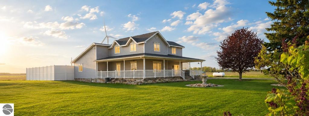 Image 3 of property listing at 10989 E Pleasant Valley Road, Shepherd, MI 48883