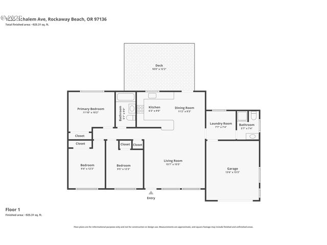 1233 Nehalem Ave, Rockaway Beach, OR 97136