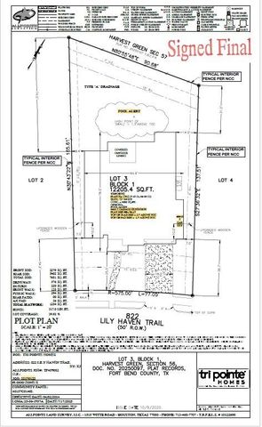 822 Lily Haven Trail, Richmond, TX 77406