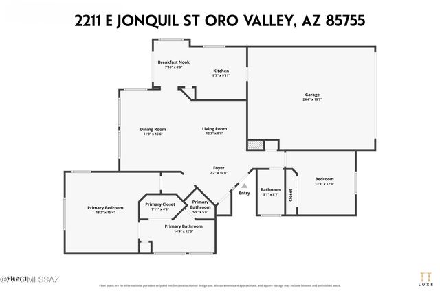 2211 E Jonquil Street, Oro Valley, AZ 85755