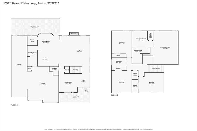 15512 Staked Plains LOOP, Austin, TX 78717