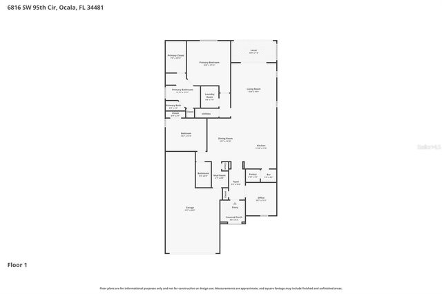 6816 SW 95TH CIRCLE, Ocala, FL 34481