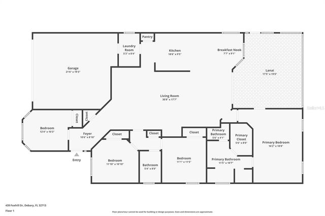 439 FOXHILL DRIVE, Debary, FL 32713