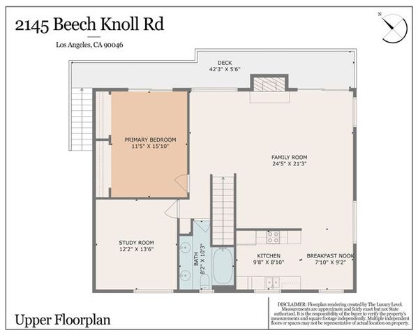 2154 Beech Knoll Road, Los Angeles, CA 90046