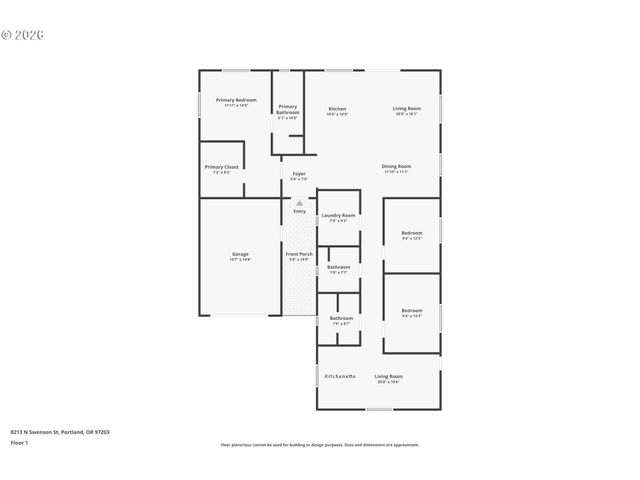 8213 N SWENSON St, Portland, OR 97203