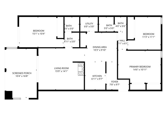 3586 E Forest Glen Ave Apt 5, Leesburg, IN 46538