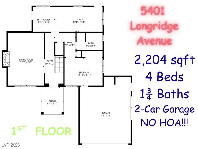 5401 Longridge Avenue, Las Vegas, NV 89146