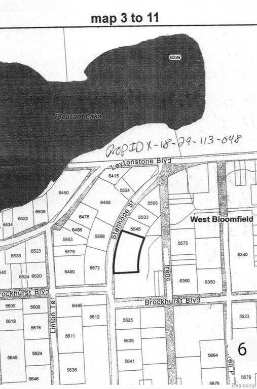 000 STANHOPE Road, West Bloomfield Charter Township, MI 48322