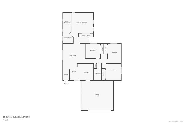 836 Carlsbad St, San Diego, CA 92114