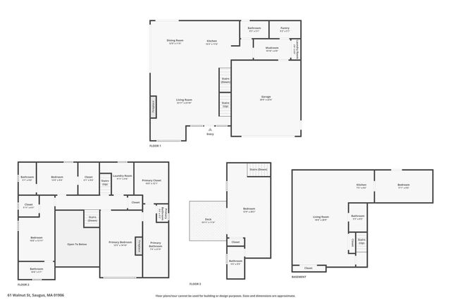 61 Walnut St, Saugus, MA 01906