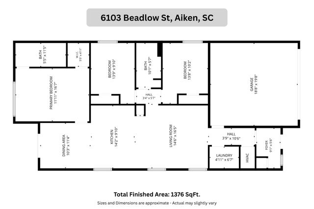 6103 Beadlow Street, Aiken, SC 29801