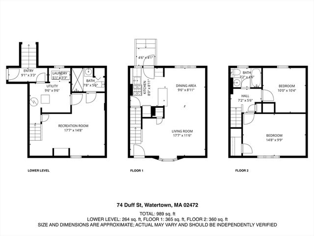 74 Duff St 74, Watertown, MA 02472