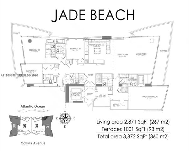 17001 Collins Ave 4608, Sunny Isles Beach, FL 33160