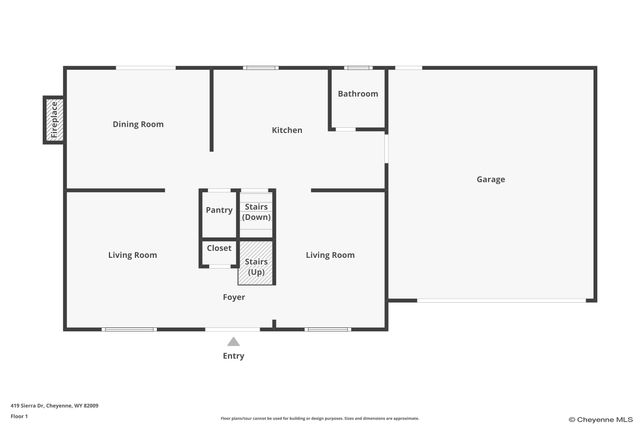 419 SIERRA DR, Cheyenne, WY 82009