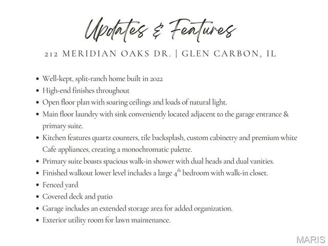 212 Meridian Oaks Drive, Glen Carbon, IL 62034